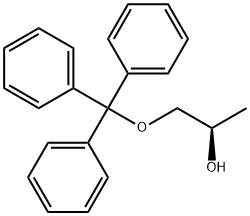 (R)-1-(trityloxy)propan-2-ol Structure