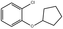 1-Chloro-2-cyclopentyloxy-benzene Structure