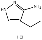 4-Ethyl-1H-pyrazol-3-aMine hydrochloride Structure