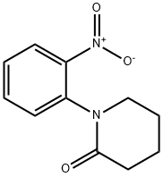 2-Piperidinone, 1-(2-nitrophenyl)- Structure