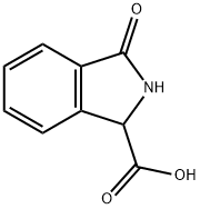 2,3-dihydro-3-oxo-1H-Isoindole-1-carboxylic acid Structure