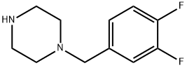 1-(3,4-디플루오로벤질)피페라진2HCl 구조식 이미지