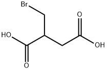 2-(BroMoMethyl)숙신산 구조식 이미지