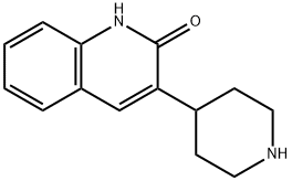 3-(피페리딘-4-일)퀴놀린-2(1h)-온 구조식 이미지