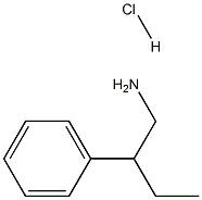 2-페닐부탄-1-아민,HCl 구조식 이미지