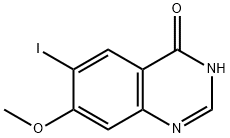 6-iodo-7-Methoxyquinazolin-4(1H)-one Structure