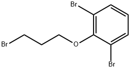 Benzene, 1,3-dibroMo-2-(3-broMopropoxy)- Structure