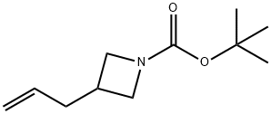 1-Boc-3-알릴라제티딘 구조식 이미지