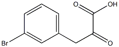 Benzenepropanoic acid, 3-broMo-.alpha.-oxo- 구조식 이미지
