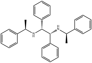 1R,2R-bis[(1R)-1-phenylethyl]-1,2-diphenyl-1,2-EthanediaMine Structure