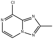 8-클로로-2-메틸-[1,2,4]트리아졸로[1,5-a]피라진 구조식 이미지