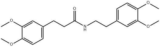 3-(3,4-DiMethoxyphenyl)-n-[2-(3,4-diMethoxyphenyl)-ethyl]-propanaMide Structure