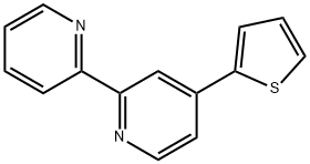 4-(2-티에닐)-2,2'-비피리딘 구조식 이미지