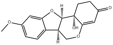 1,11b-Dihydro-11b-hydroxyMedicarpin Structure