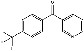 (4-(trifluoroMethyl)phenyl)(pyridin-3-yl)Methanone 구조식 이미지