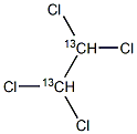 1,1,2,2-Tetrachloroethane-13C2 구조식 이미지