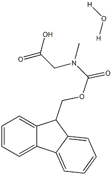 FMoc-sarcosine Hydrate Structure