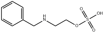 2-(BenzylaMino)ethyl hydrogen sulfate 구조식 이미지