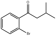 1-(2-BroMophenyl)-3-Methylbutan-1-one Structure