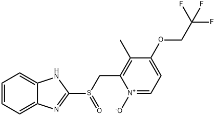 란소프라졸N-산화물 구조식 이미지