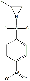 2-Methyl-1-((4-nitrophenyl)sulfonyl)aziridine Structure