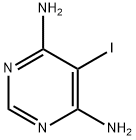 4,6-디아미노-5-요오도피리미딘 구조식 이미지