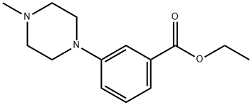 Ethyl 3-(4-Methylpiperazin-1-yl)benzoate Structure