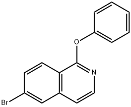 6-BroMo-1-phenoxyisoquinoline Structure