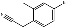 2-(4-BroMo-2-Methylphenyl)acetonitrile Structure