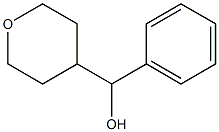 phenyl(tetrahydro-2H-pyran-4-yl)Methanol 구조식 이미지