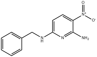 2-АМИно-6-(бензиламино)-3-нитропиридин структурированное изображение