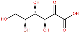 D-xylo-2-Hexulosonic acid 구조식 이미지