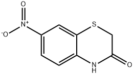 7-Nitro-2H-1,4-benzothiazin-3(4H)-one, 97% 구조식 이미지