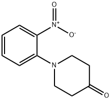 1-(2-nitrophenyl)piperidin-4-one Structure