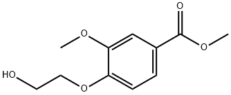 Methyl 4-(2-hydroxyethoxy)-3-Methoxybenzoate Structure