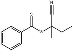 2-Cyano-2-butylbenzodithiolate Structure