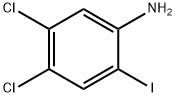 4,5-dichloro-2-iodobenzenaMine 구조식 이미지