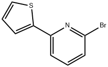 2-broMo-6-(thiophen-2-yl)pyridine Structure