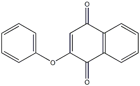 2-Phenoxynaphthalene-1,4-dione 구조식 이미지
