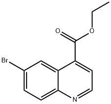 Ethyl 6-broMoquinoline-4-carboxylate Structure