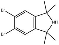 5,6-DibroMo-1,1,3,3-tetraMethylisoindoline Structure