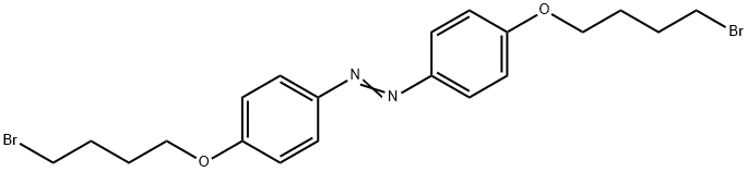 Diazene, 1,2-bis[4-(4-broMobutoxy)phenyl]- Structure