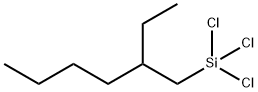 trichloro(2-ethylhexyl)silane Structure