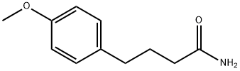 4-(4-메톡시페닐)부티라미드 구조식 이미지