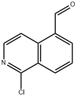 1-Chloroisoquinoline-5-carbaldehyde Structure