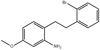 2-(2-BroMophenethyl)-5-Methoxyaniline Structure