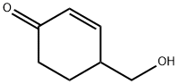4-(hydroxyMethyl)-2-cyclohexene-1-one Structure