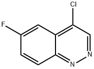 4-Chloro-6-fluorocinnoline Structure