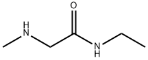 N-에틸-2-(메틸아미노)아세트아미드 구조식 이미지