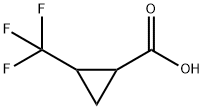 2-(trifluoroMethyl)cyclopropanecarboxylic acid 구조식 이미지